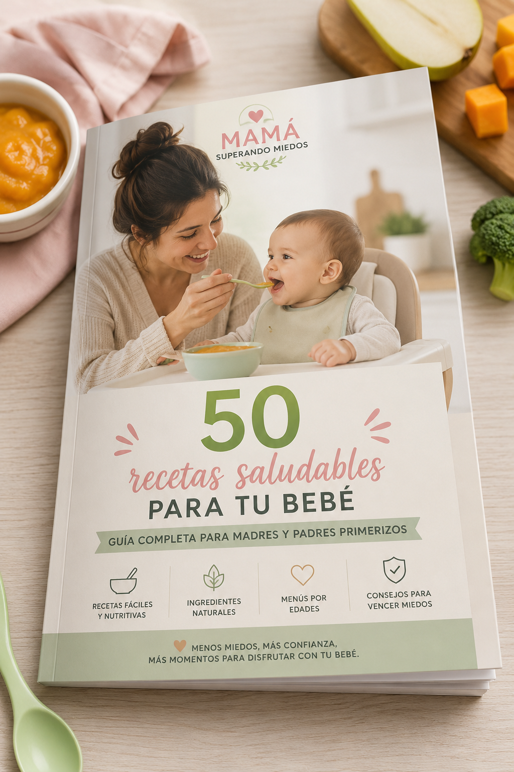 50 Recetas Saludables para tu Bebé